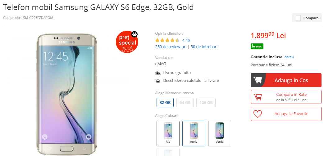 Black Friday 2016, Live Blogging Mobilissimo.ro; Reduceri și oferte eMAG, evoMAG, Cel.ro, MarketOnline, Altex și alții.. - imaginea 218
