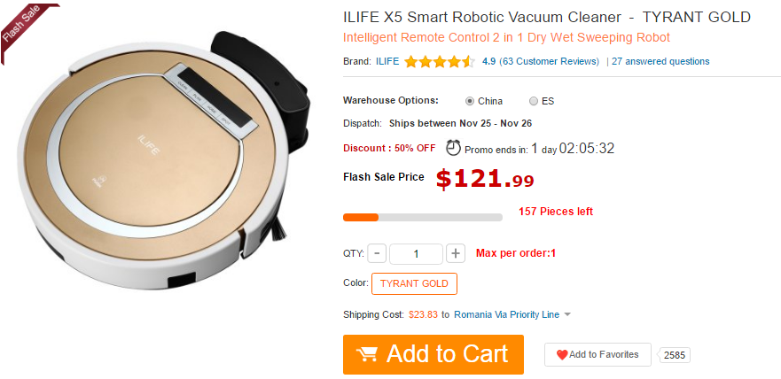 Black Friday made in China: iată cele mai bune oferte din 2016 ale Gearbest, Everbuying, TomTop și alți retaileri asiatici - imaginea 5