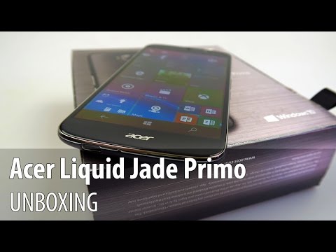 Acer Liquid Jade Primo Video Unboxing