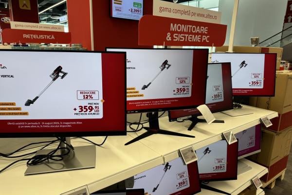 Cel mai mare magazin Altex din România - Parter