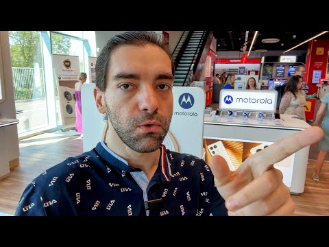 Motorola Shop in Shop la Altex București Nord, zona Pipera; Turul magazinului