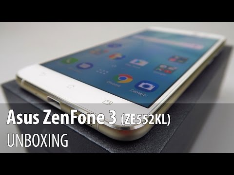 Asus ZenFone 3 (ZE552KL) Video Unboxing în Limba Română
