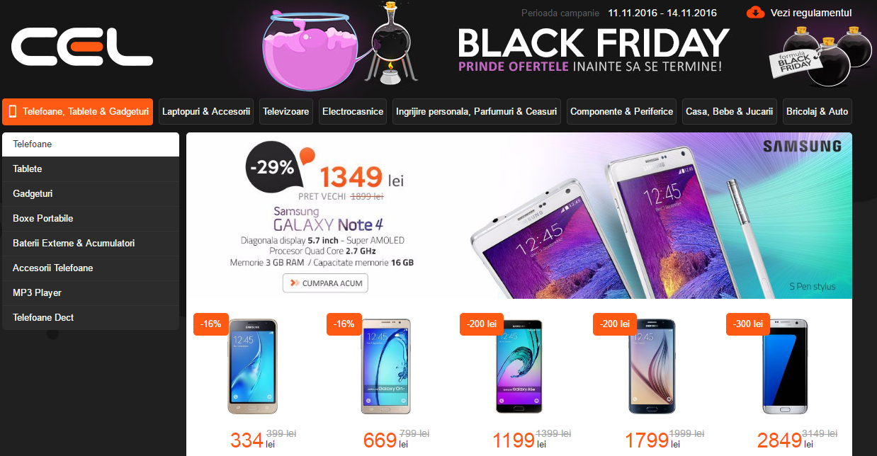 Black Friday 2016, Live Blogging Mobilissimo.ro; Reduceri și oferte eMAG, evoMAG, Cel.ro, MarketOnline, Altex și alții.. - imaginea 20
