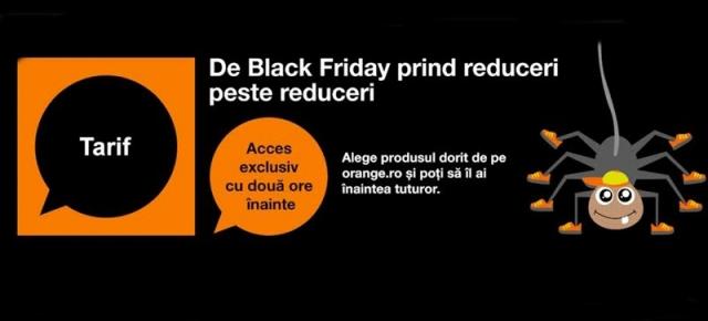 De Black Friday, Orange ne oferă posibilitatea de a alege ce produse primesc reduceri; campania are loc în perioada 18 - 27 noiembrie