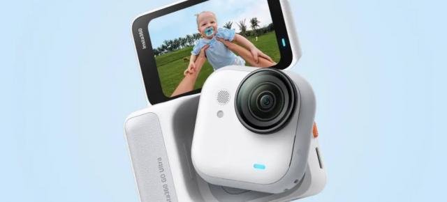 Insta360 a lansat o cameră de acţiune de 50 de grame: Go Ultra filmează 4K 60