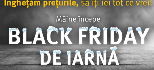 Black Friday revine la Altex.ro! Acum în ediția de iarnă cu și mai multe produse la reducere