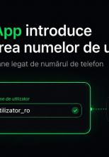 WhatsApp introduce rezervarea numelor de utilizator, dar contul rămâne legat de numărul de telefon