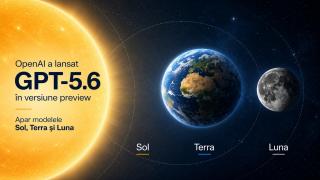 OpenAI a lansat GPT-5.6 în versiune preview; Apar modelele Sol, Terra și Luna