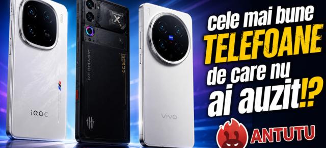 Telefoane care nici nu există în România domină top 10 AnTuTu flagship pe iunie 2026