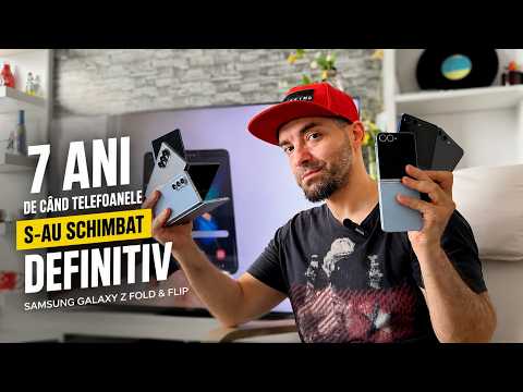 7 ani de când telefoanele s-au schimbat DEFINITIV: Retrospectiva Samsung Galaxy Z Fold, Flip