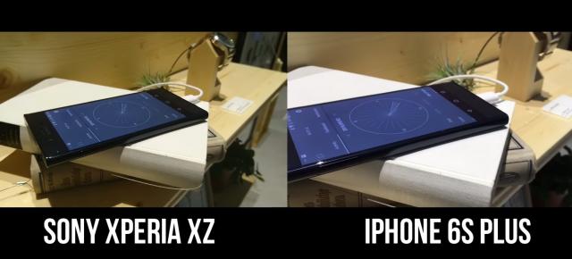 Sony Xperia XZ versus iPhone 6s Plus într-un test de stabilizare a imaginii; Sony câştiga! (Video)