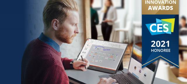 ViewSonic TD1655 este premiat cu distincția CES 2021 Innovation Awards Honoree - monitor ideal pentru deplasări