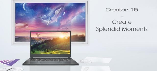 CES 2021: MSI a prezentat noua versiune a lui Creator 15 - laptop portabil și puternic pentru creatorii de conținut