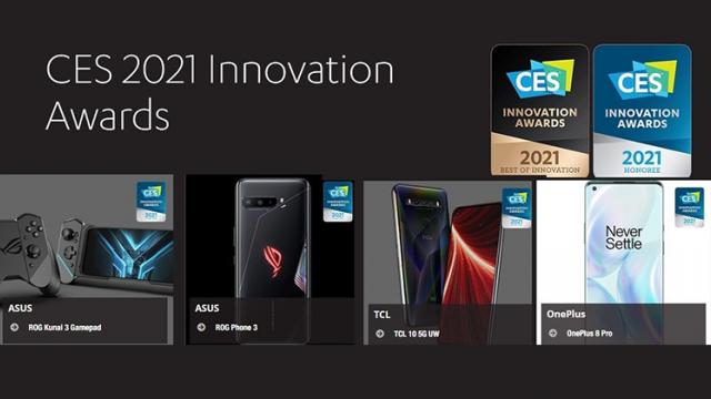 <b>8 telefoane au fost premiate la CES 2021 Innovation Awards: modele cu ecran rotativ, de gaming, pliabile</b>Ca orice eveniment care se respectă, CES 2021 include şi o sesiune de premiere, care dă distincţii celor mai inovatoare terminale din ultimul an. Consumer Technology Association, organizatorul CES a anunţat listă scurtă de premianţi, care vor primi CES