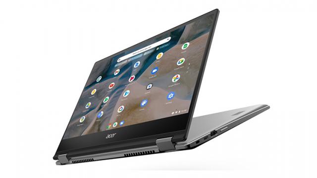 <b>CES 2021: Acer Chromebook Spin 514 este un laptop versatil cu procesor Ryzen 3000U</b>CES 2021 şi-a început deja lansările, iar Acer a prezentat un nou Chromebook. E vorba despre Acer Chromebook Spin 514, care vine cu un format versatil, dar şi certificare militară pentru extra rezistenţă. Iar pentru cei care se gândesc mereu la muncă