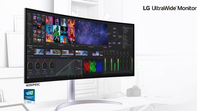 <b>CES 2021: LG a anunțat monitorul UltraWide 2021 cu diagonală de 40 de inch și rezoluție 5K</b>LG a anunțat câteva modele de monitoare noi în cadrul CES 2021. Acum două zile vă prezentam primul model OLED lansat de către companie. De această dată, LG a anunțat monitorul UltraWide 2021. Avem toate detaliile mai jos. Modulul 40WP95C este gândit