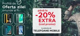 Codul promo "Mobile" îți aduce azi până la 20% extra reducere la telefoane pe eMAG; OnePlus 8T mai ieftin decât de Black Friday 