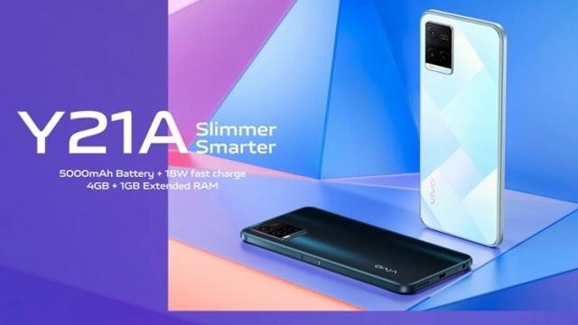 <b>vivo lansează telefonul de buget Y21A, cu baterie mare de 5000 mAh și procesor Helio P22</b>Lansările vivo continuă, astăzi cu modelul Y21A proaspăt introdus pe piața din India - un semn că există șanse să îl vedem adus și pe rafturile magazinelor de la noi. Este un terminal de buget, cu design old-school ce implică o bărbie 