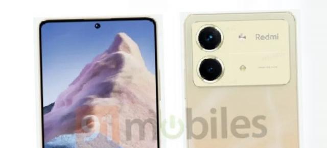 Redmi Note 13R Pro apare în imagini, un nou telefon mid-range, auriu și cu muchii înguste pentru ecran