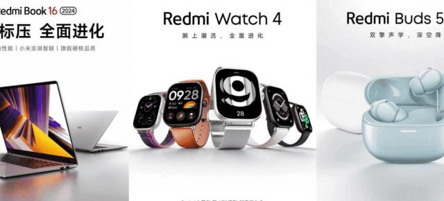 Xiaomi anunță lansarea noii generații Redmi: laptop, ceas și căști audio; Redmi Book 16, Watch 4 și Buds 5 Pro intră în scenă pe 29 noiembrie