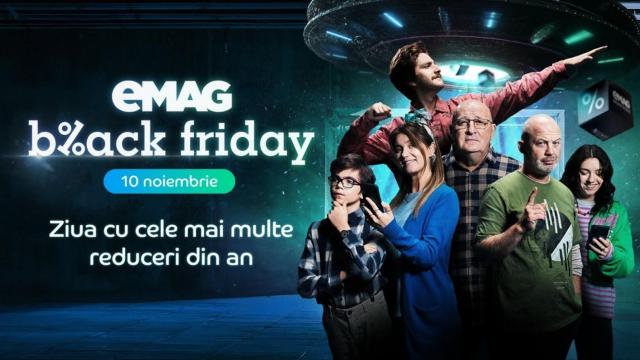 <b>Black Friday 2023 atinge recorduri la eMAG: ediția 13 a generat cumpărături de 731 de milioane de lei</b>Acum că s-a terminat goana după cumpărături de Black Friday 2023 de la eMAG, avem și cifrele centralizate ale zilei de 10 noiembrie. Black Friday-ul de la eMAG a reprezentat ediția numărul 13 a Black Friday eMAG și a atins un record absolut: cel mai mare 