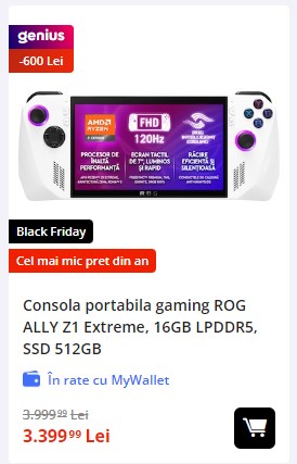 Black Friday 2023, Live Blogging Mobilissimo; Reduceri și cataloage eMAG, PC Garage, Fashion Days, Cel, Flanco... - imaginea 360