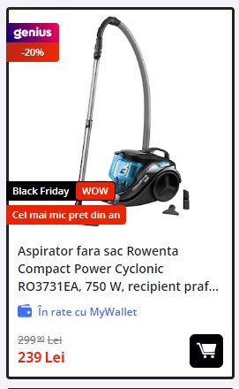 Black Friday 2023, Live Blogging Mobilissimo; Reduceri și cataloage eMAG, PC Garage, Fashion Days, Cel, Flanco... - imaginea 362