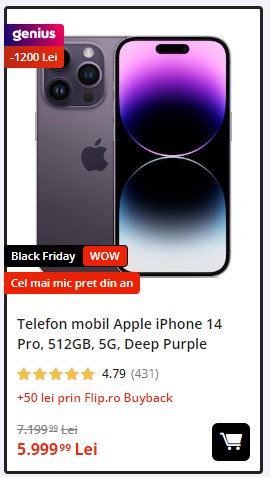 Black Friday 2023, Live Blogging Mobilissimo; Reduceri și cataloage eMAG, PC Garage, Fashion Days, Cel, Flanco... - imaginea 390