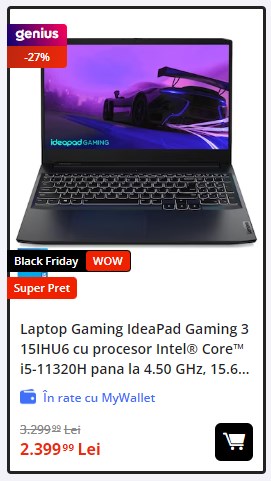 Black Friday 2023, Live Blogging Mobilissimo; Reduceri și cataloage eMAG, PC Garage, Fashion Days, Cel, Flanco... - imaginea 478