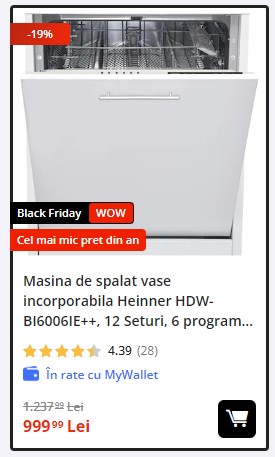 Black Friday 2023, Live Blogging Mobilissimo; Reduceri și cataloage eMAG, PC Garage, Fashion Days, Cel, Flanco... - imaginea 488