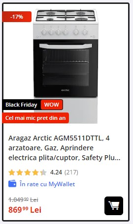 Black Friday 2023, Live Blogging Mobilissimo; Reduceri și cataloage eMAG, PC Garage, Fashion Days, Cel, Flanco... - imaginea 490