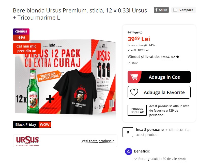 Black Friday 2023, Live Blogging Mobilissimo; Reduceri și cataloage eMAG, PC Garage, Fashion Days, Cel, Flanco... - imaginea 506