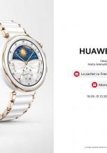 HUAWEI GT 5 și GT 5 Pro au debutat: Smartwatch-uri fabricate din ceramică și titan cu autonomie de până la 2 săptămâni, disponibile de azi în România