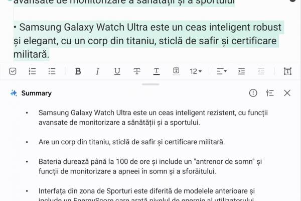 Note Assist - Samsung Galaxy Z Fold6