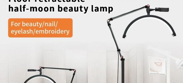 Lampa LED Andoer HD-M2X 20W, ideală pentru vlog și streaming; 80% reducere pe Cafago!