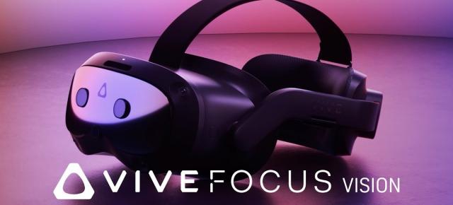 HTC prezintă Vive Focus Vision XR: Cască de realitate augmentată ce rivalizează cu Meta Quest 3