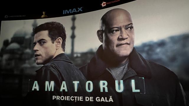 <b>MobiCINEMA: "Amatorul" este de astăzi în cinematografe, thriller-ul care te ține cu sufletul la gură, cu Rami Malek într-o cursă contra timpului </b>După ce anterior am văzut thriller-ul politic Captain America: Curajoasa Lume Nouă (Captain America: Brand New World), ieri pe data de 8 aprilie am participat la proiecția de gală pentru Amatorul (The Amateur) din cadrul mall-ului