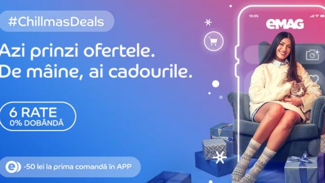 <b>Revin reducerile la eMAG! Campania promo Chillmas Deals aduce oferte noi, produse surpriză</b>Gata cu Black Friday! După o zi de 7 noiembrie cu de toate și cu liste de cumpărături mai mult sau mai puțin bifate, astăzi ne îndreptăm atenția către noua campanie de reduceri eMAG, numită ChillmasDeals. Nu, încă nu este Crăciunul