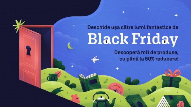 <b>Cărturești a publicat topul celor mai vândute produse de Black Friday; Ziua de 7 noiembrie a fost dominată de jocuri și cărți</b>Librăria online Cărturești a transmis lista oficială cu cele mai vândute produse în ziua de 7 noiembrie, în plină campanie de Black Friday. Datele reflectă exclusiv comenzile din magazinul online și arată interes clar pentru titluri cunoscute, jocuri de s