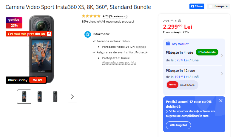 Black Friday 2025, Live Blogging Mobilissimo; Reduceri și cataloage eMAG, PC Garage, Fashion Days, evoMAG.ro, Flanco... - imaginea 475