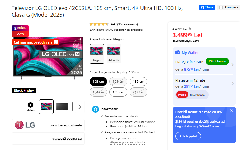 Black Friday 2025, Live Blogging Mobilissimo; Reduceri și cataloage eMAG, PC Garage, Fashion Days, evoMAG.ro, Flanco... - imaginea 481