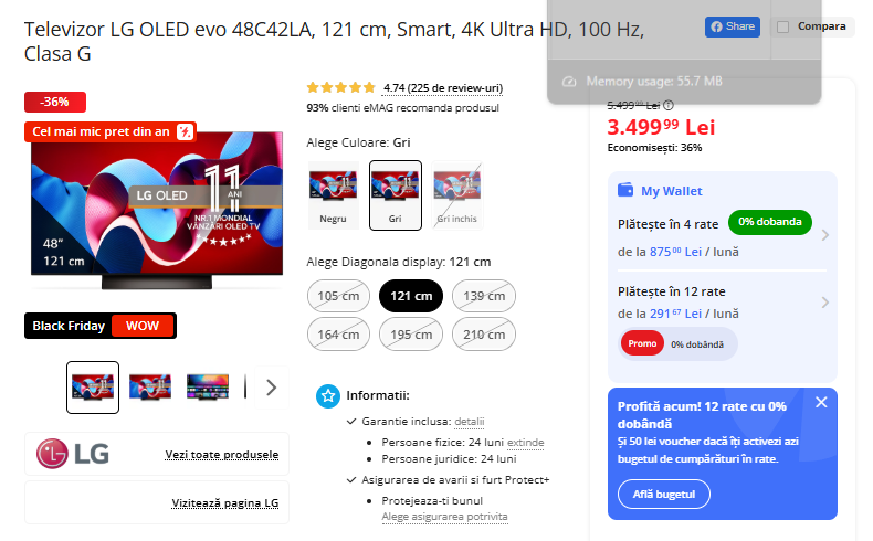 Black Friday 2025, Live Blogging Mobilissimo; Reduceri și cataloage eMAG, PC Garage, Fashion Days, evoMAG.ro, Flanco... - imaginea 482