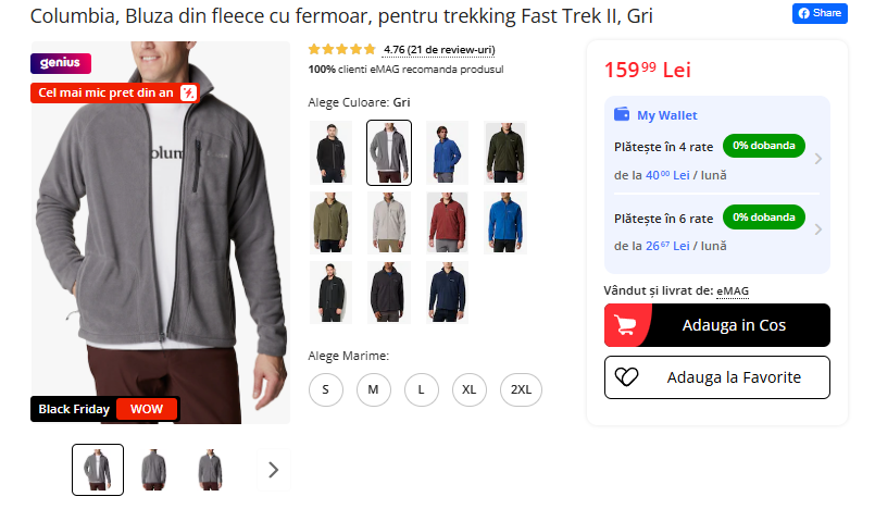 Black Friday 2025, Live Blogging Mobilissimo; Reduceri și cataloage eMAG, PC Garage, Fashion Days, evoMAG.ro, Flanco... - imaginea 494