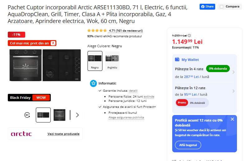 Black Friday 2025, Live Blogging Mobilissimo; Reduceri și cataloage eMAG, PC Garage, Fashion Days, evoMAG.ro, Flanco... - imaginea 496