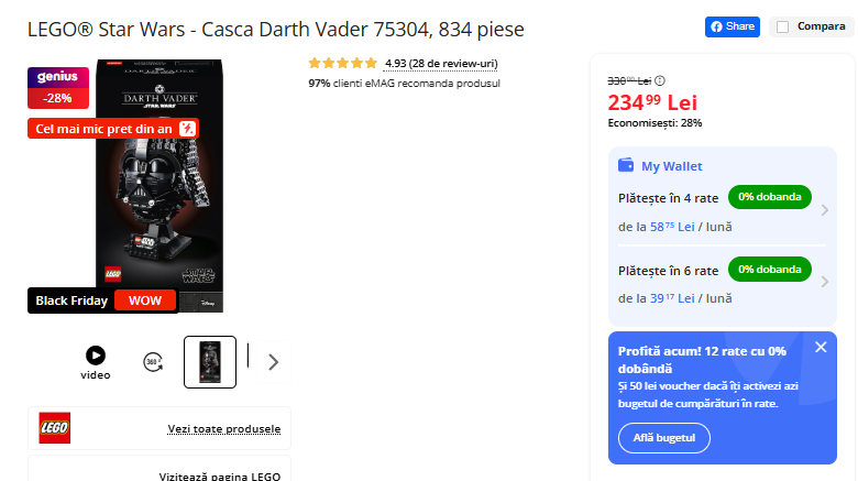 Black Friday 2025, Live Blogging Mobilissimo; Reduceri și cataloage eMAG, PC Garage, Fashion Days, evoMAG.ro, Flanco... - imaginea 516