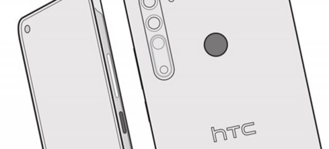 HTC Desire 20 Pro își prezintă design-ul prin intermediul unei schițe și surprinde prin muchiile înguste ale ecranului