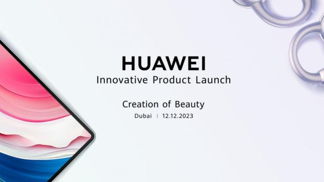 <b>HUAWEI programează un eveniment pe data de 12 decembrie în Dubai; Va lansa o nouă tabletă creativă MatePad</b>Evenimentele din decembrie continuă, iar săptămâna viitoare pe data de 12 decembrie avem programată o conferință HUAWEI organizată în Dubai. Ni se promite un dispozitiv creativ și inovativ, iar pe seama teaser-ului pare a fi vorba 