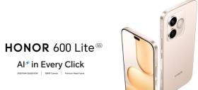 Honor 600 Lite debutează discret cu design nou, baterie de 6520 mAh, ecran AMOLED de 120Hz