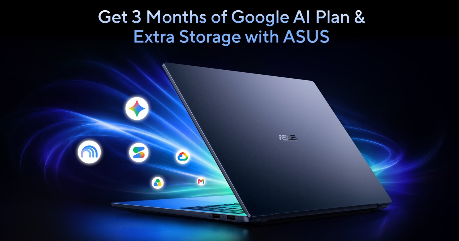ASUS și Google lansează o ofertă AI pentru laptopuri: 3 luni gratuite de Google AI Pro sau AI Plus și până la 5 TB în cloud
