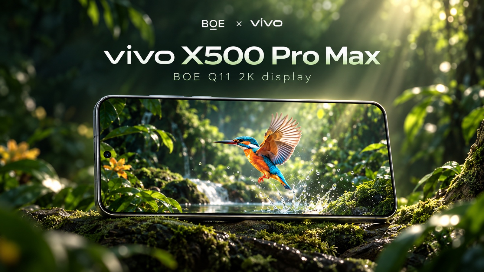 vivo X500 Pro Max primește ecranul BOE Q11 2K; Bătălia OLED cu Samsung M16 se duce acum pe consum, culoare și durată de viață